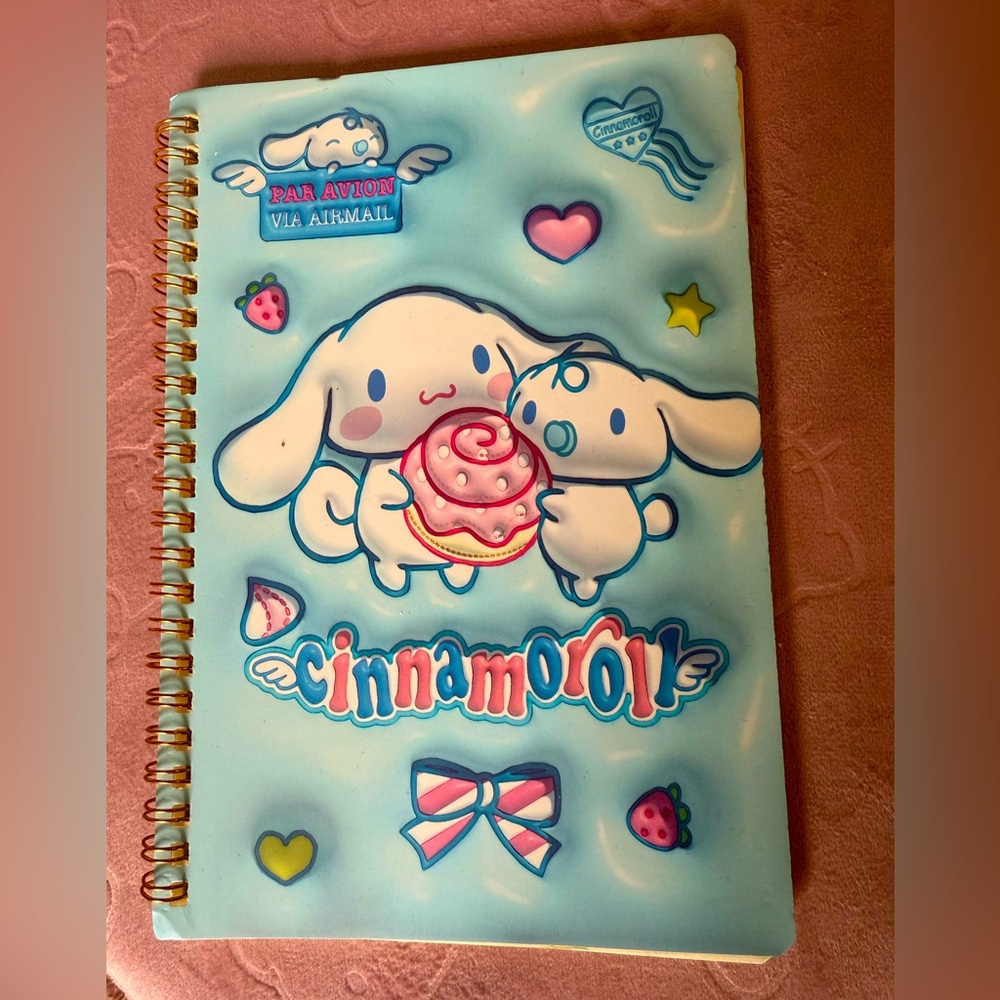 Cinnamoroll Spiral Notebook brand new